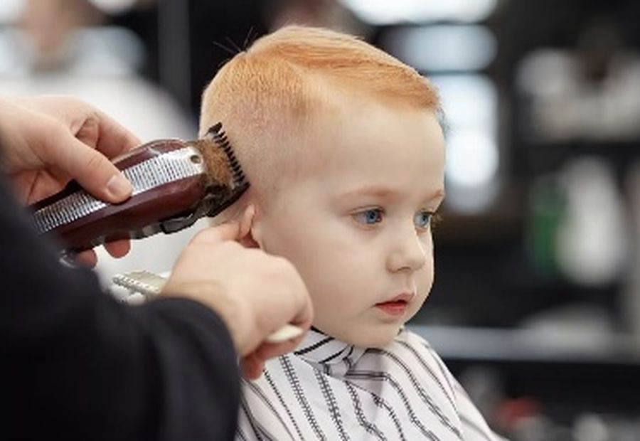 Baby's First Haircut at Cuddle Kutz